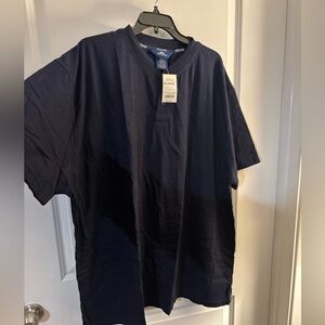 Stafford Men’s Navy Short-Sleeve Crew Neck T-Shirt Sz XXL